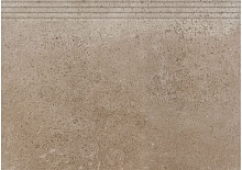 Клинкерная ступень с насечками противоскользящая плитка Cerrad Podloga Piatto sand 300*300*9 мм