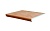 Клинкерная ступень флорентинер противоскользящая плитка Interbau Nature Art Terra braun, 360*320*9,5 мм