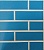 Hellblau 340 голубая, 240*71*10 мм, Глазурованная клинкерная фасадная плитка под кирпич ABC