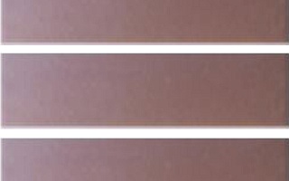 №21 Глазурованная Фасадная плитка Клинкерная облицовочная под кирпич 283х84х13,5 мм цвет красный терракотRAL