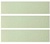 №33 Глазурованная Фасадная плитка Клинкерная облицовочная под кирпич 283х84х11 мм цвет светло-зеленый RAL