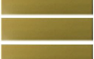№10 Глазурованная Фасадная плитка Клинкерная облицовочная под кирпич 283х84х13,5 мм цвет желтый светло-зеленый RAL